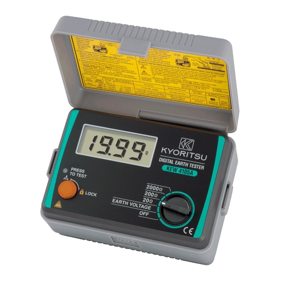 Kyoritsu - Telurómetro digital 4105A-H de 2000 Ohm