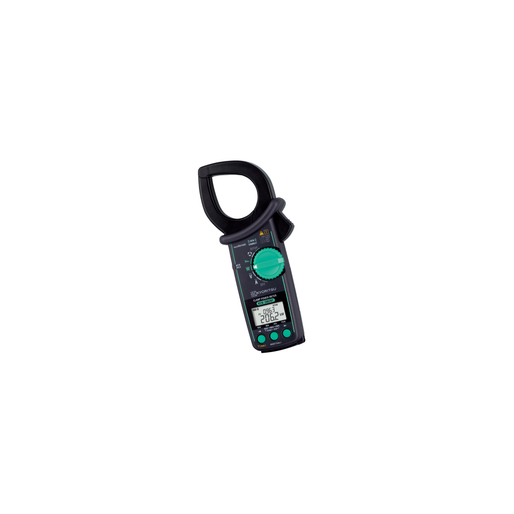 Kyoritsu - Pinza Amperimétrica de potencia 2062BT de 1000 AC/DC RMS ARM 30TH