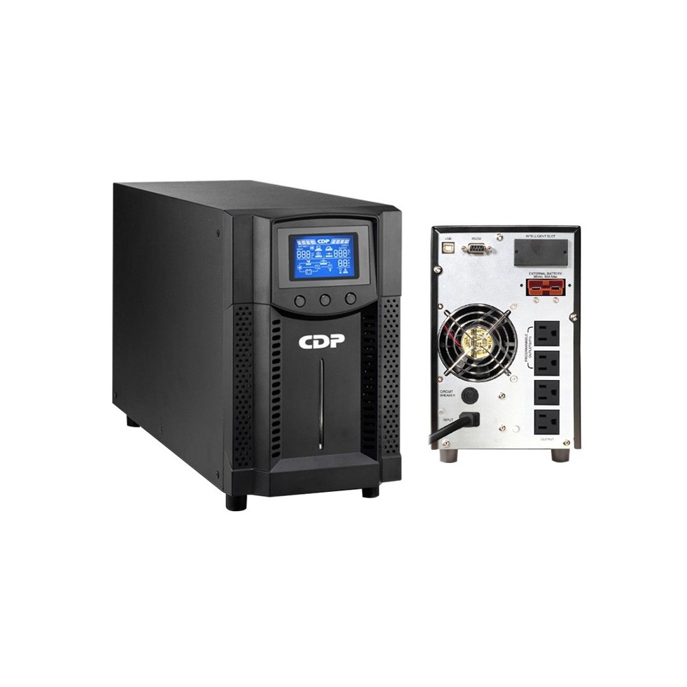 UPS CDP UPO11i(AX), On-Line, 1000VA, 1000W, 220VAC, 4 salidas IEC-C13/14 .